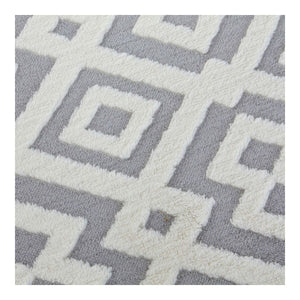 Tapis Design Arabe Gris et Beige Home Decor (160 x 230 x 1.3 cm)