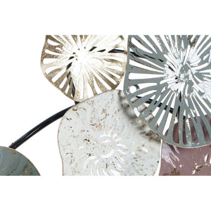 Wall Decoration DKD Home Decor Metal Mirror (133.4 x 8.3 x 66 cm)