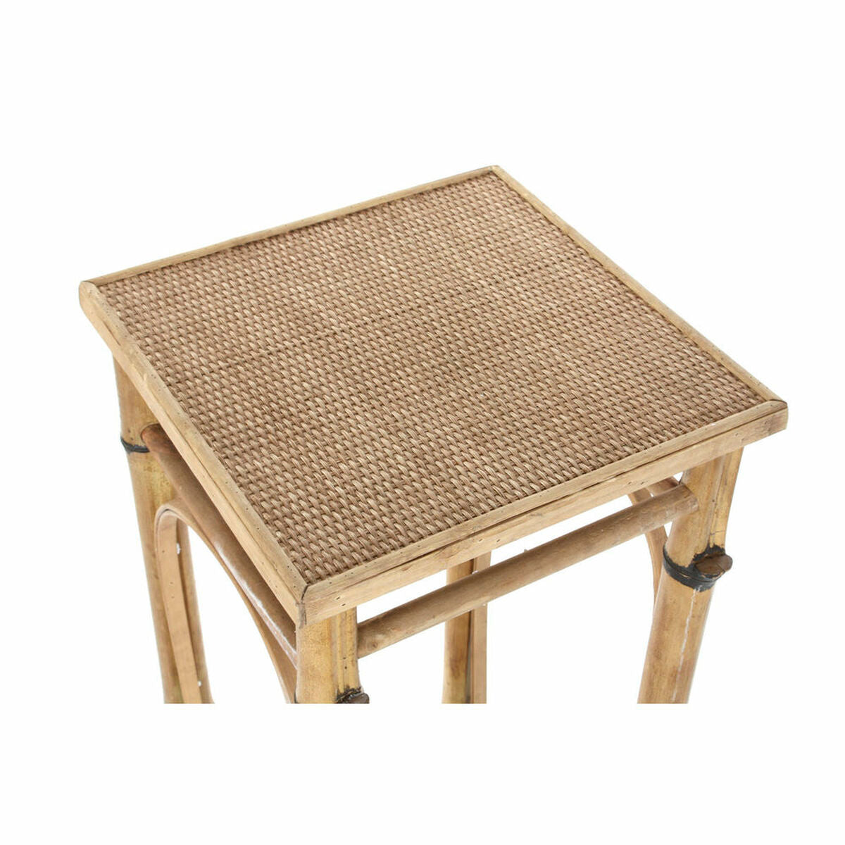 Table d'appoint DKD Home Decor Rotin (36 x 36 x 85 cm)