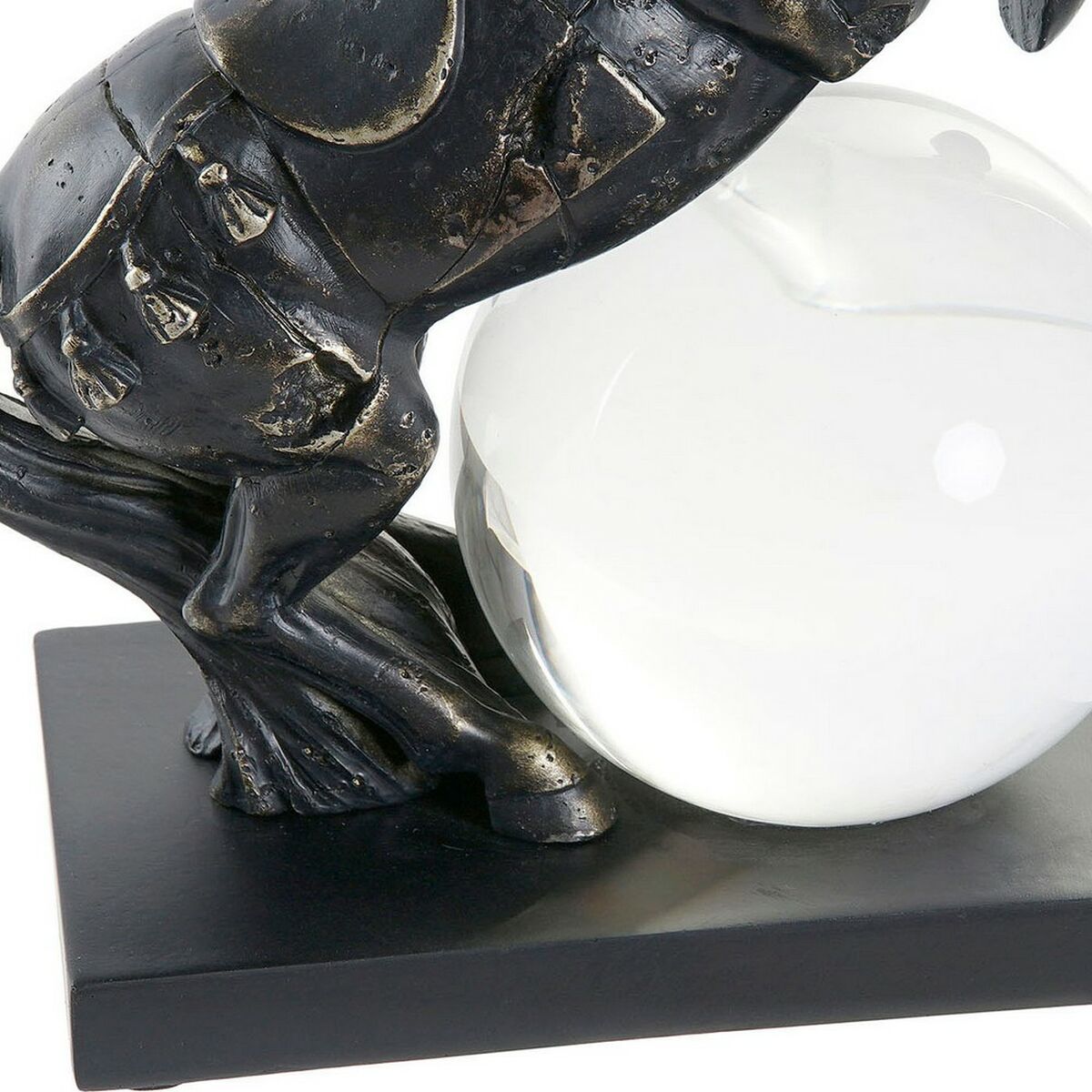 Figurine Décorative DKD Home Decor Résine Verre Cheval (20 x 11 x 26 cm)