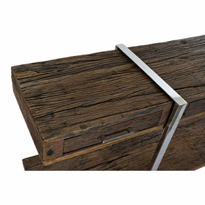 Console DKD Home Decor Wood Steel (180 x 44 x 75 cm)
