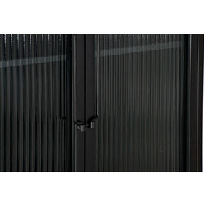 Présentoir DKD Home Decor Noir Métal Verre (60 x 40 x 170 cm)