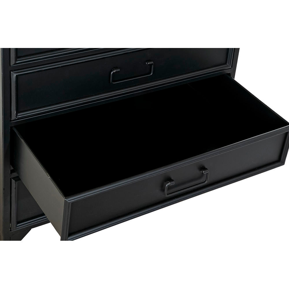 Présentoir DKD Home Decor Noir Métal Verre (60 x 40 x 170 cm)