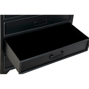 Présentoir DKD Home Decor Noir Métal Verre (60 x 40 x 170 cm)
