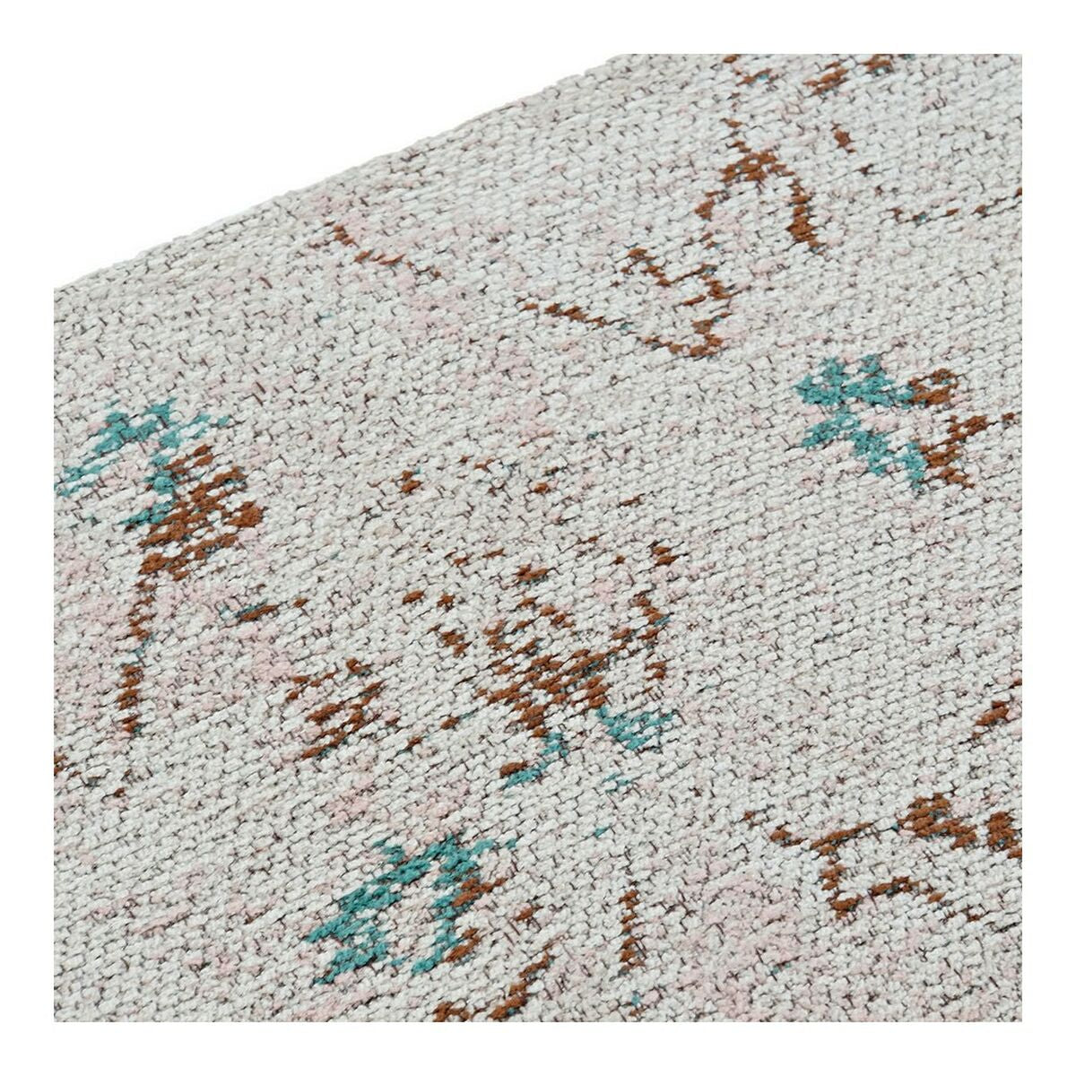 Tapis DKD Home Decor Beige Coton (60 x 240 x 1 cm)