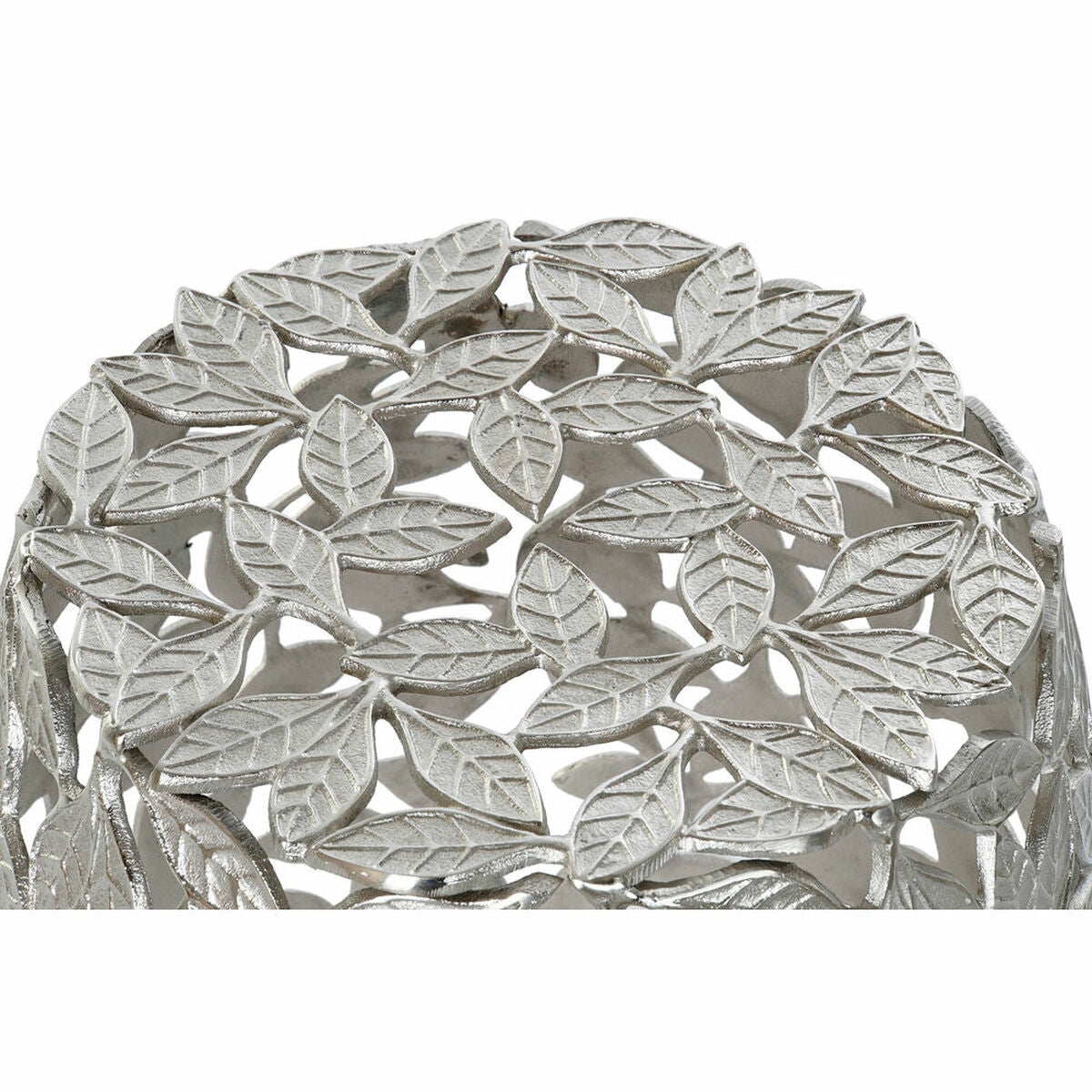 Table d'appoint Design Contemporain Home Decor Aluminium Volets (40 x 40 x 45 cm)