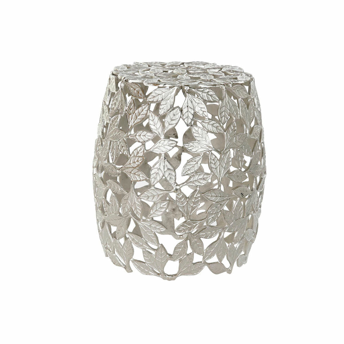 Table d'appoint Design Contemporain Home Decor Aluminium Volets (40 x 40 x 45 cm)