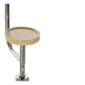 Valet de Nuit Industriel Loft Home Decor Bois Métal (46 x 28 x 105 cm)