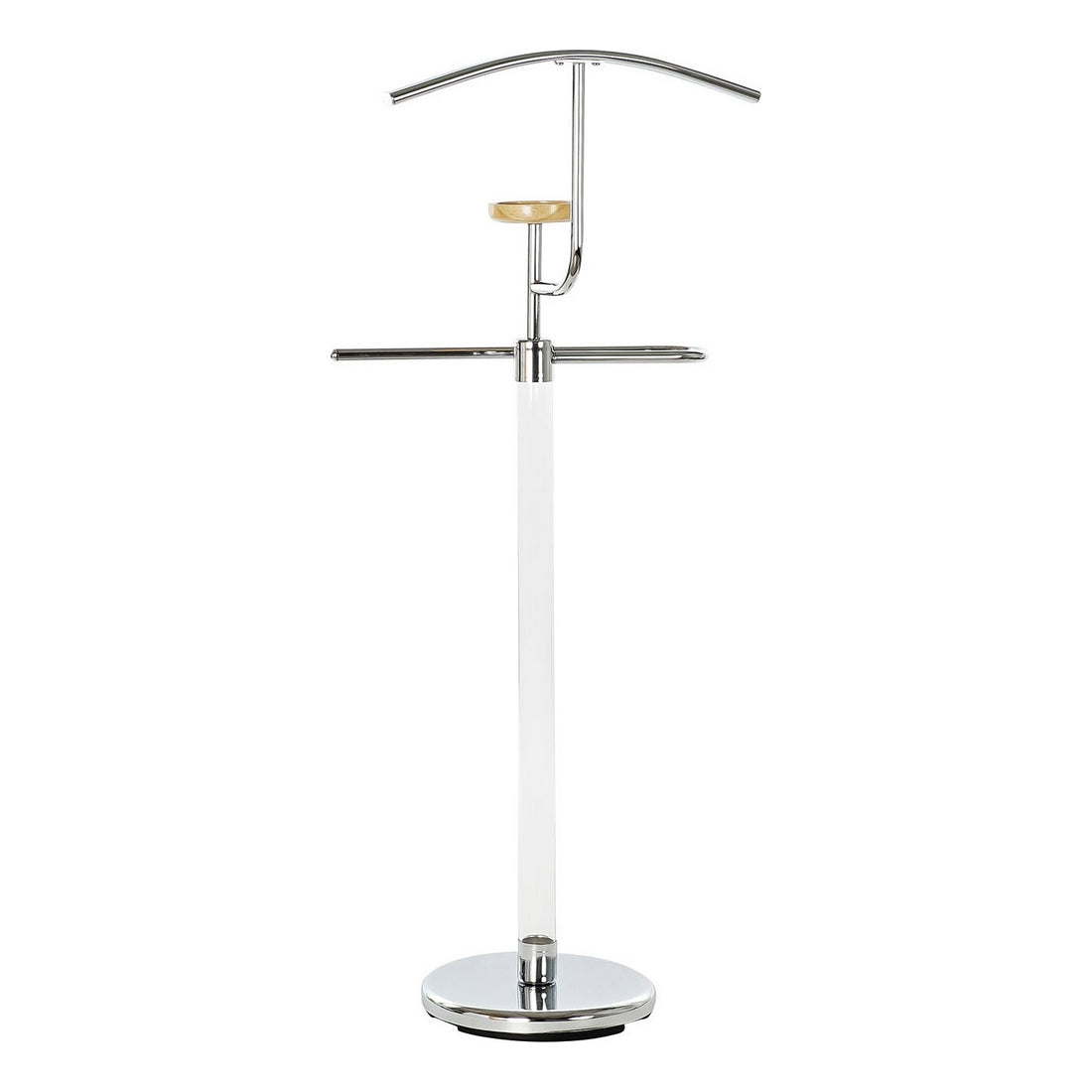 Valet de Nuit Industriel Loft Home Decor Bois Métal (46 x 28 x 105 cm)