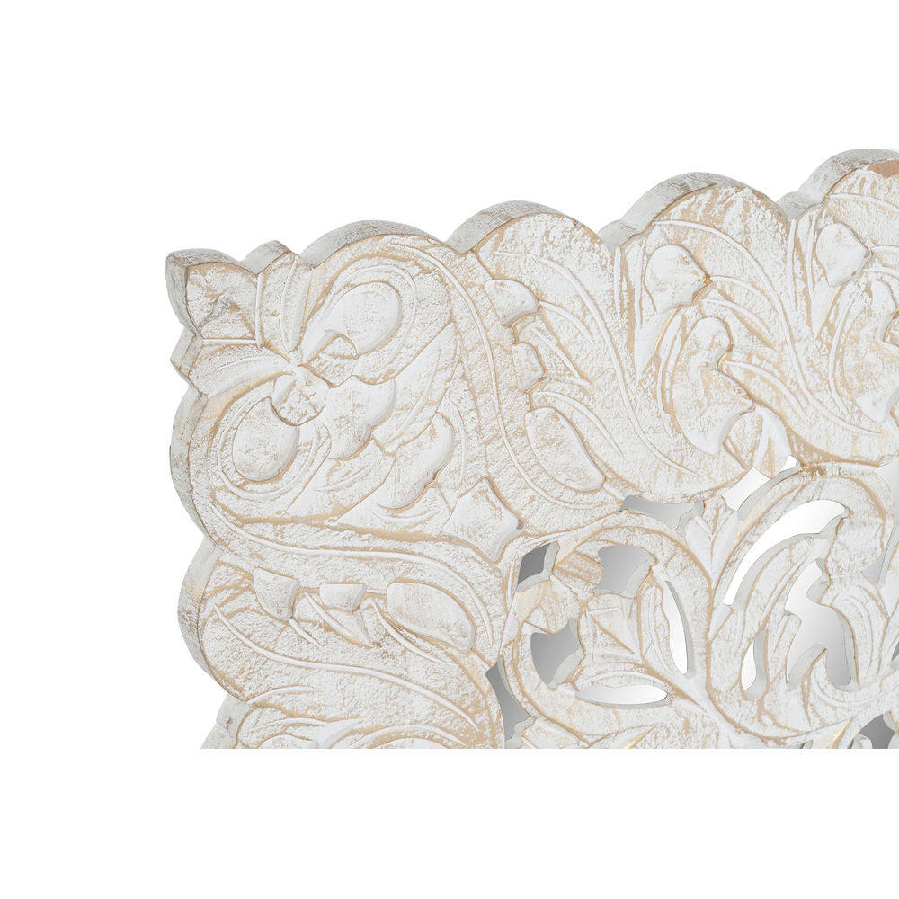 Décoration murale DKD Home Decor Miroir Bois MDF (120 x 2 x 120 cm)