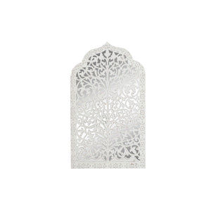 Décoration murale DKD Home Decor Miroir Bois MDF (91 x 4 x 152 cm)
