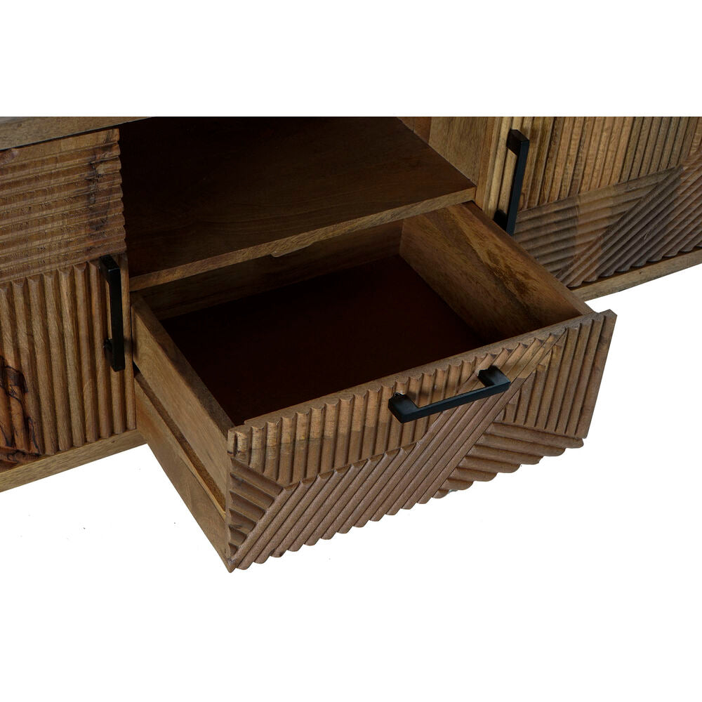 Ethnic TV Stand in Solid Mango Wood