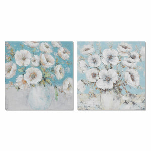 Cadre DKD Home Decor Vase (100 x 2,8 x 100 cm) (2 Unités)