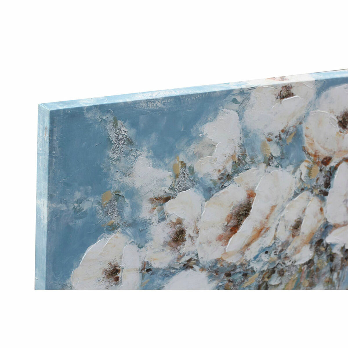Cadre DKD Home Decor Fleurs (120 x 2,8 x 80 cm) (2 Unités)