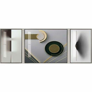 Cadre Design Abstrait Home Decor Moderne (240 x 3 x 80 cm)