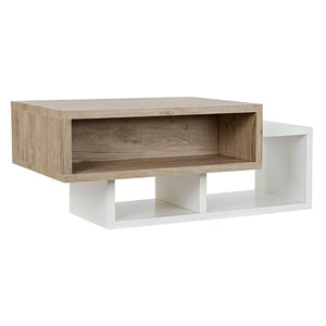 Table Basse Déstructurée Design Contemporain Home Decor Bois (110 x 60 x 45 cm)
