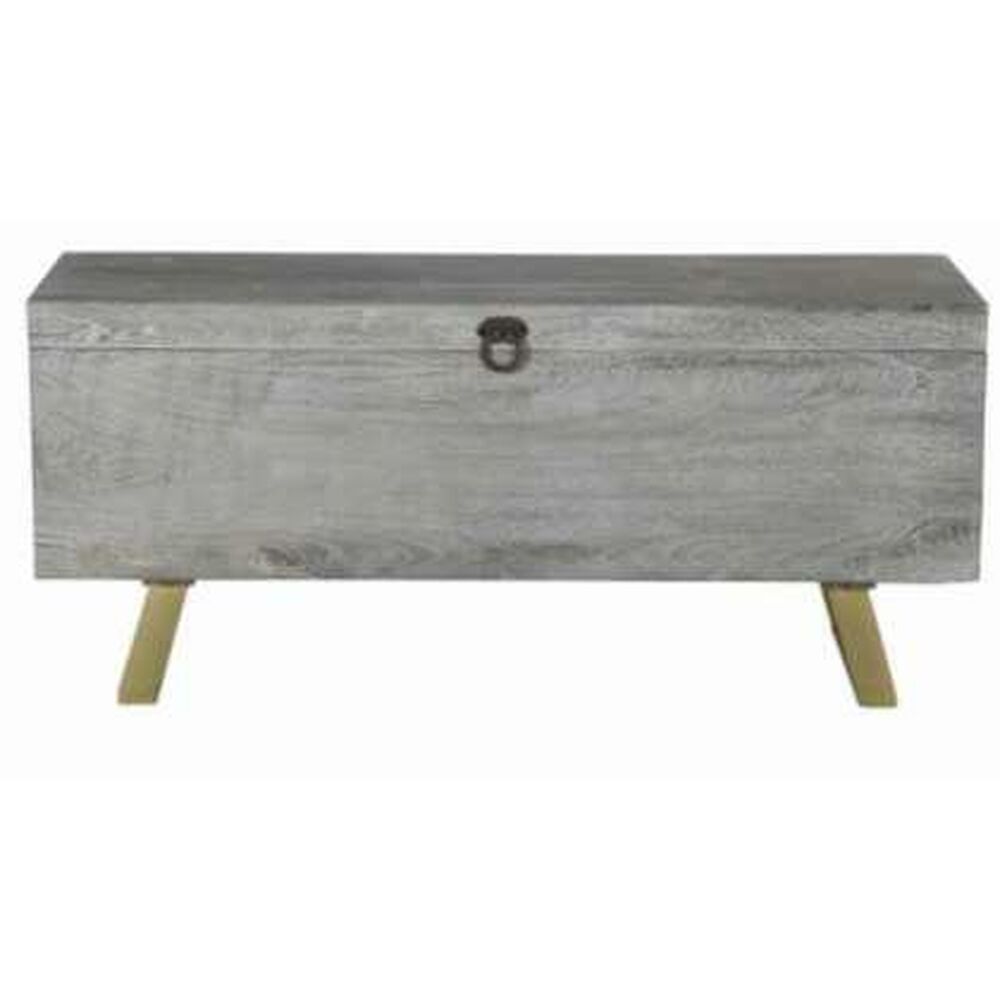 Coffre DKD Home Decor Bois Métal (116 x 40 x 50 cm)