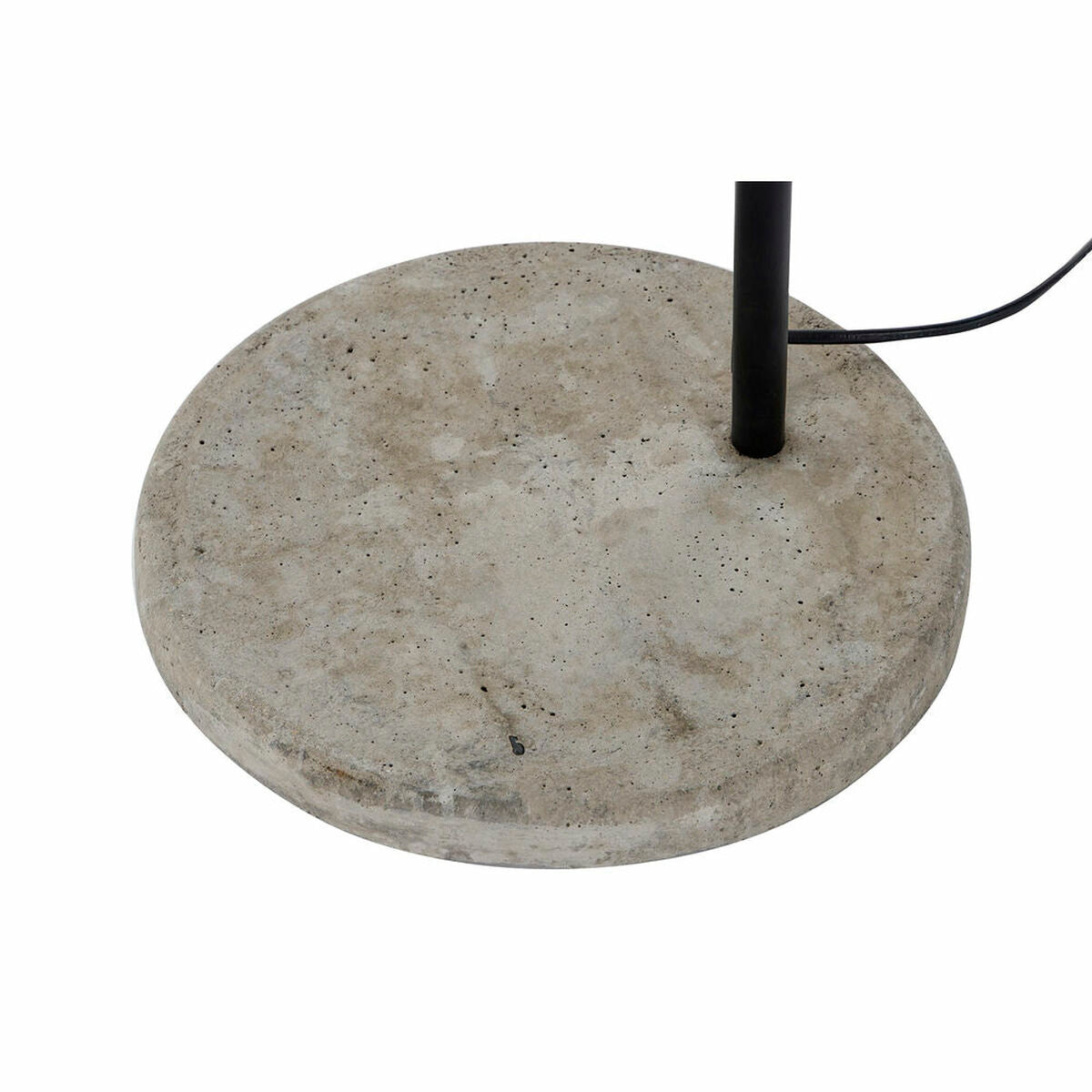 Floor Lamp DKD Home Decor Black Grey Metal Cement Rattan 60 W (45 x 72 x 165 cm)
