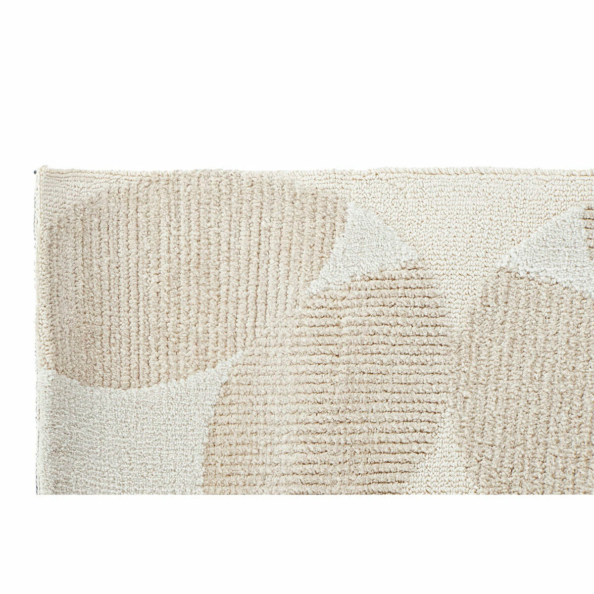 Tapis DKD Home Decor Beige Polyester Cercles (200 x 290 x 0.9 cm)