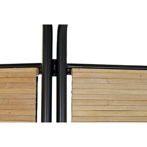 Paravent Design Japonais en Bambou Home Decor (148 x 2 x 180 cm)