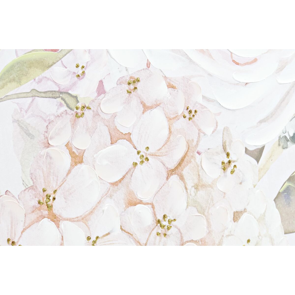 Painting DKD Home Decor Flowers (120 x 3 x 60 cm) (2 Units)