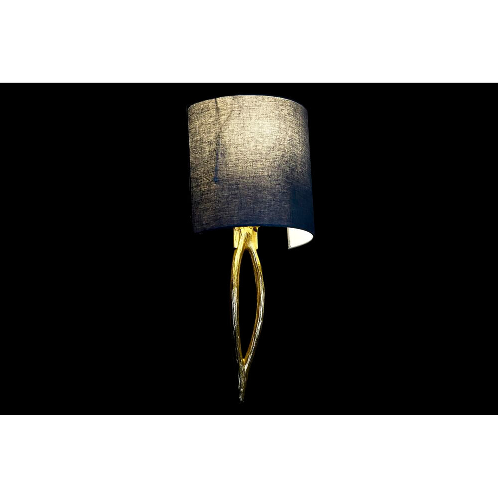 Wall Lamp DKD Home Decor Golden Metal Polyester 220 V 50 W (30 x 16 x 60 cm)