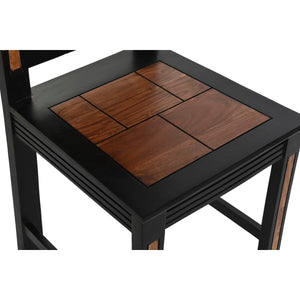 Dining Chair DKD Home Decor Dark brown Acacia (42 x 47 x 102 cm)