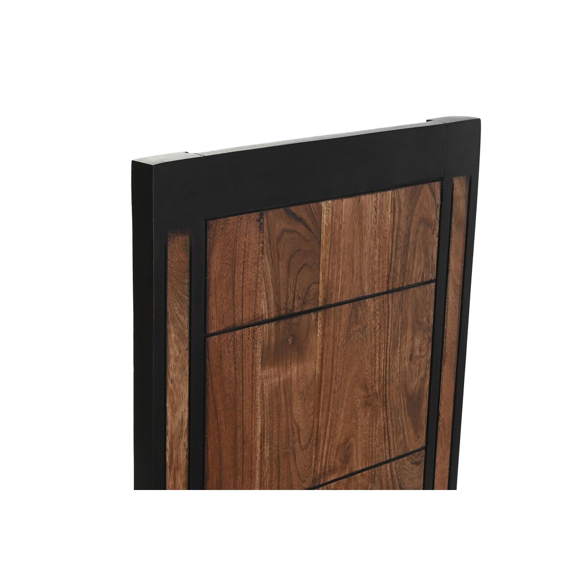 Silla de comedor de diseño Opera Acacia Home Decor Marrón oscuro (42 x 47 x 102 cm)