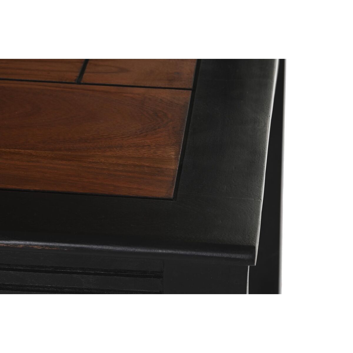Silla de comedor de diseño Opera Acacia Home Decor Marrón oscuro (42 x 47 x 102 cm)