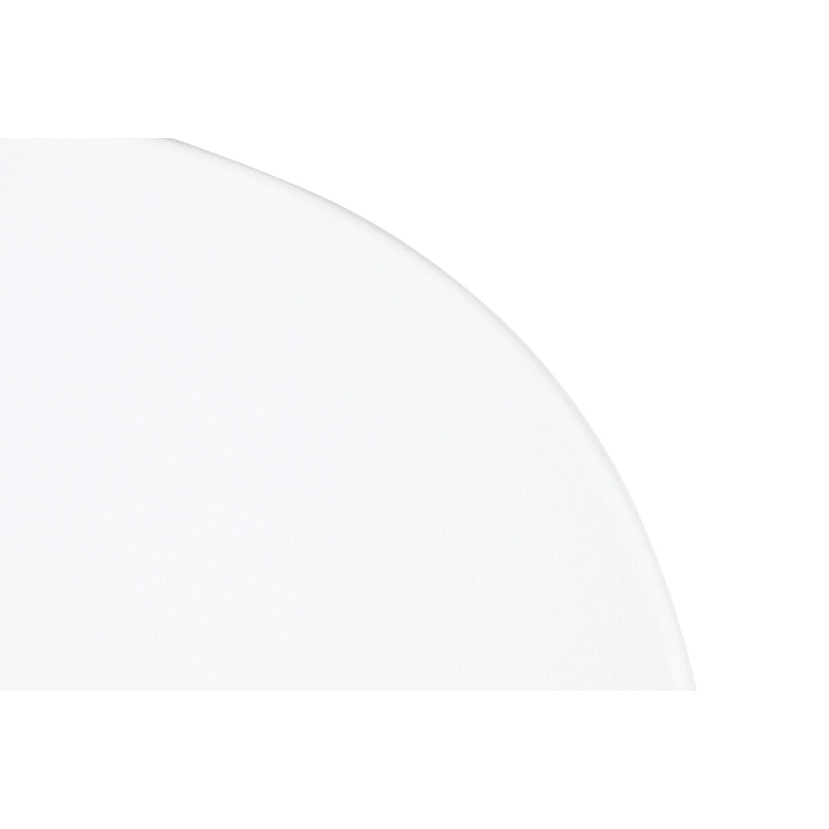 Designer Stool in White Metal (52.5 x 49 x 104 cm)