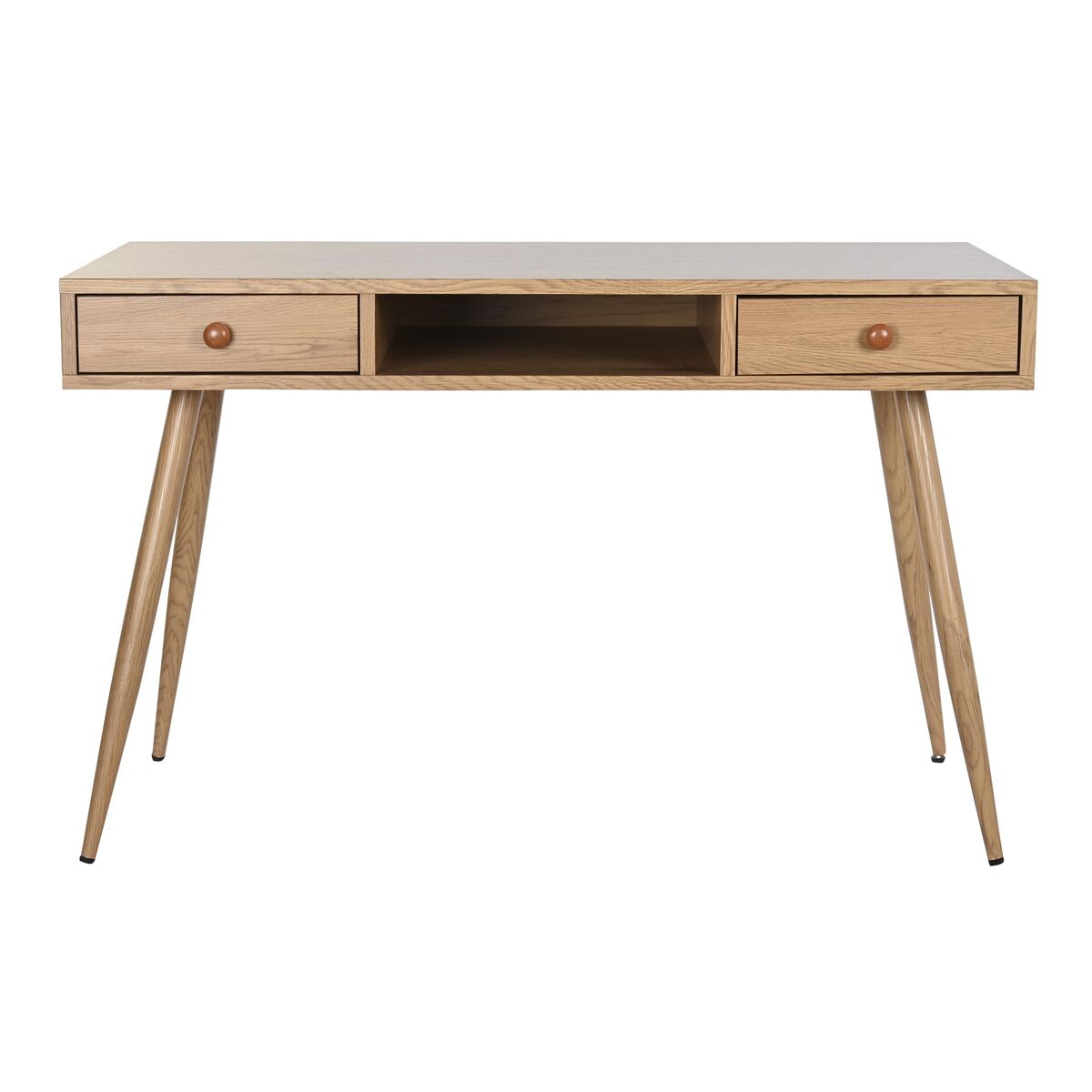 Desk DKD Home Decor Metal MDF Wood (120 x 60 x 76 cm)