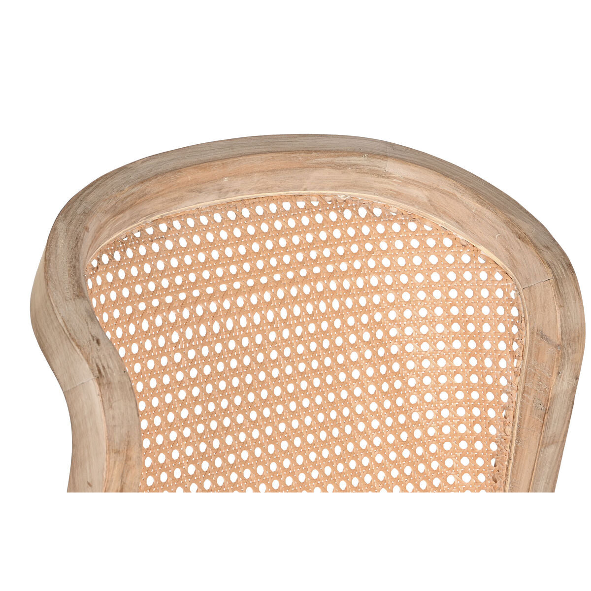 Chaise de Salle à Manger Design Contemporain Home Decor Sapin Polyester Gris clair (46 x 61 x 86 cm)