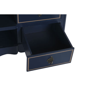 Mueble para TV de diseño Shabby Chic Azul Marino (120 x 48 x 60 cm)