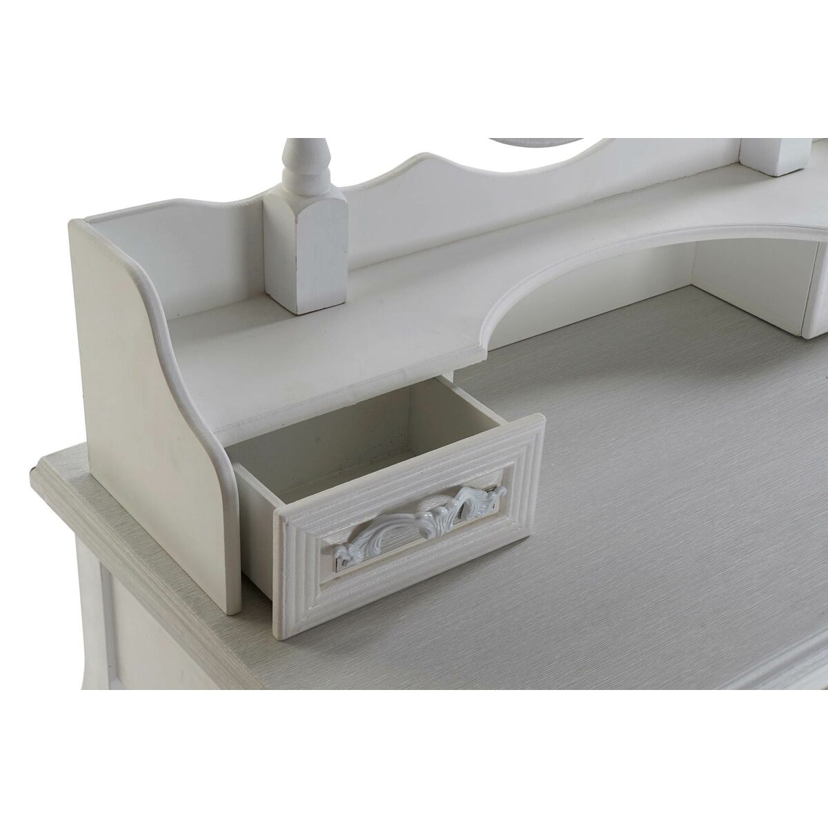 Dresser DKD Home Decor Mirror White ABS MDF Wood (75 x 42 x 140 cm)
