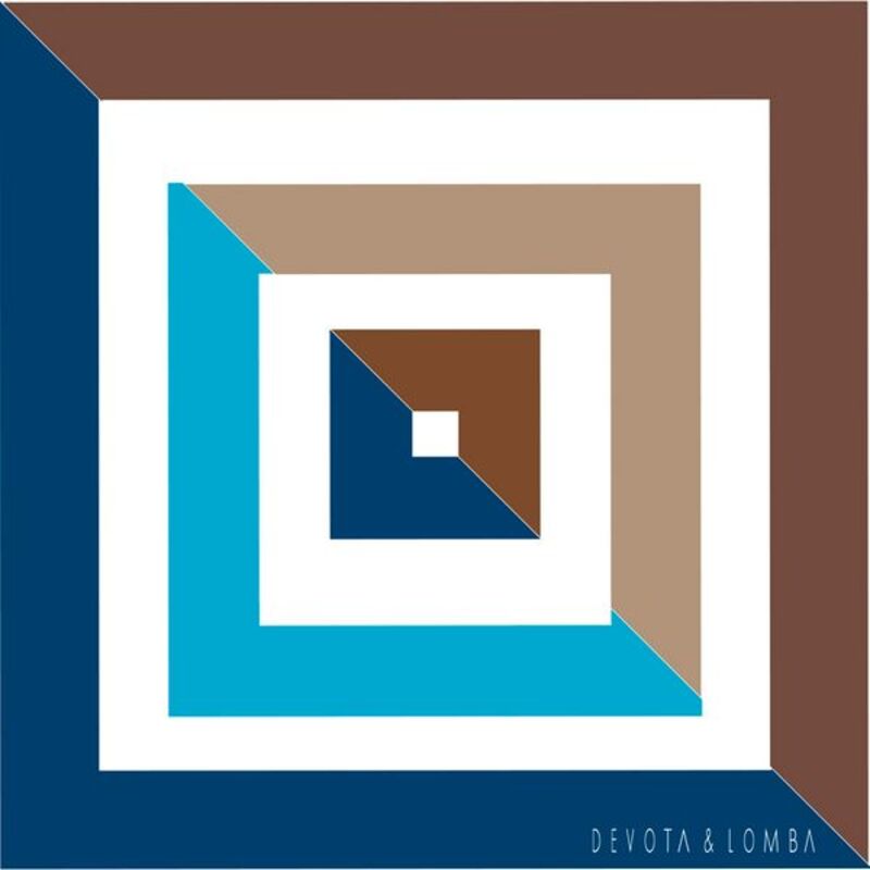 Parure de Lit Imprimé Géométrique Devota & Lomba Visual (Lit de 150) (240 x 220 cm)