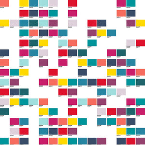 Couvre-lit Mosaic Colorfull Pantone
