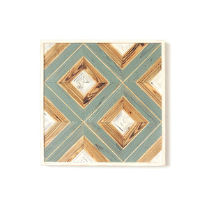 Wall Decoration Geometric Lines (61 x 61 x 3 cm)