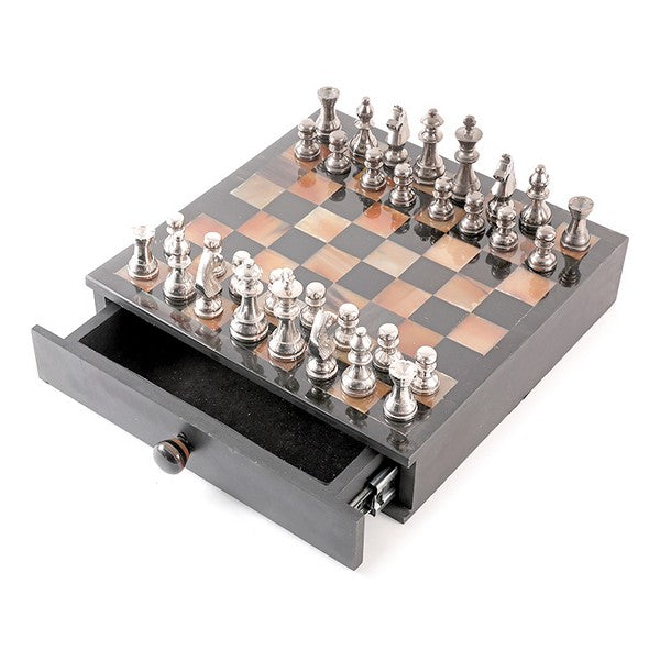 Chess NIkel Aluminium Shine (35,5 x 33 x 16 cm)
