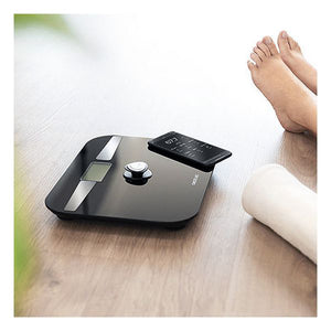 Balance Numérique de Salle de Bain Cecotec EcoPower 10200 Smart Healthy LCD Bluetooth 180 kg Noir Eco-friendly