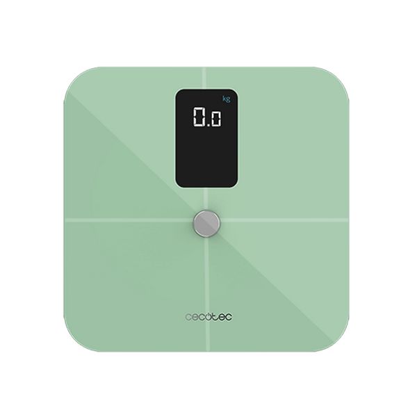 Balance Numérique de Salle de Bain Connectée - Cecotec Surface Precision 10400 Smart Healthy Vision en Vert