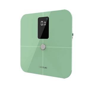 Balance Numérique de Salle de Bain Connectée - Cecotec Surface Precision 10400 Smart Healthy Vision en Vert