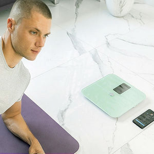 Balance Numérique de Salle de Bain Connectée - Cecotec Surface Precision 10400 Smart Healthy Vision en Vert