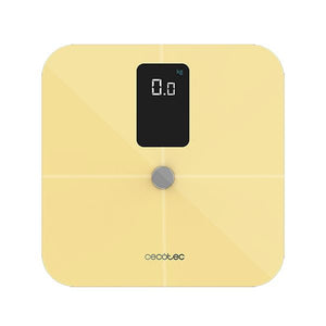 Balance Numérique de Salle de Bain Connectée - Cecotec Surface Precision 10400 Smart Healthy Vision en Jaune