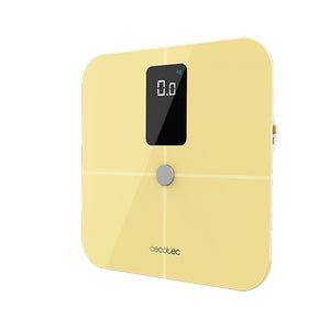 Balance Numérique de Salle de Bain Connectée - Cecotec Surface Precision 10400 Smart Healthy Vision en Jaune