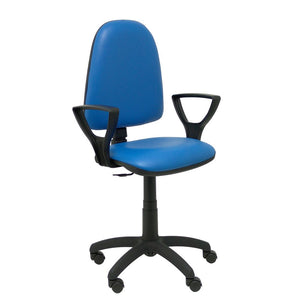 Chaise de Bureau Ayna Similpiel P&C 29BGOLF Bleu