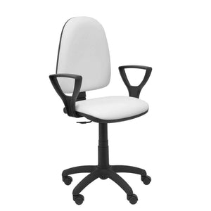 Office Chair Ayna Similpiel P&C 10BGOLF White