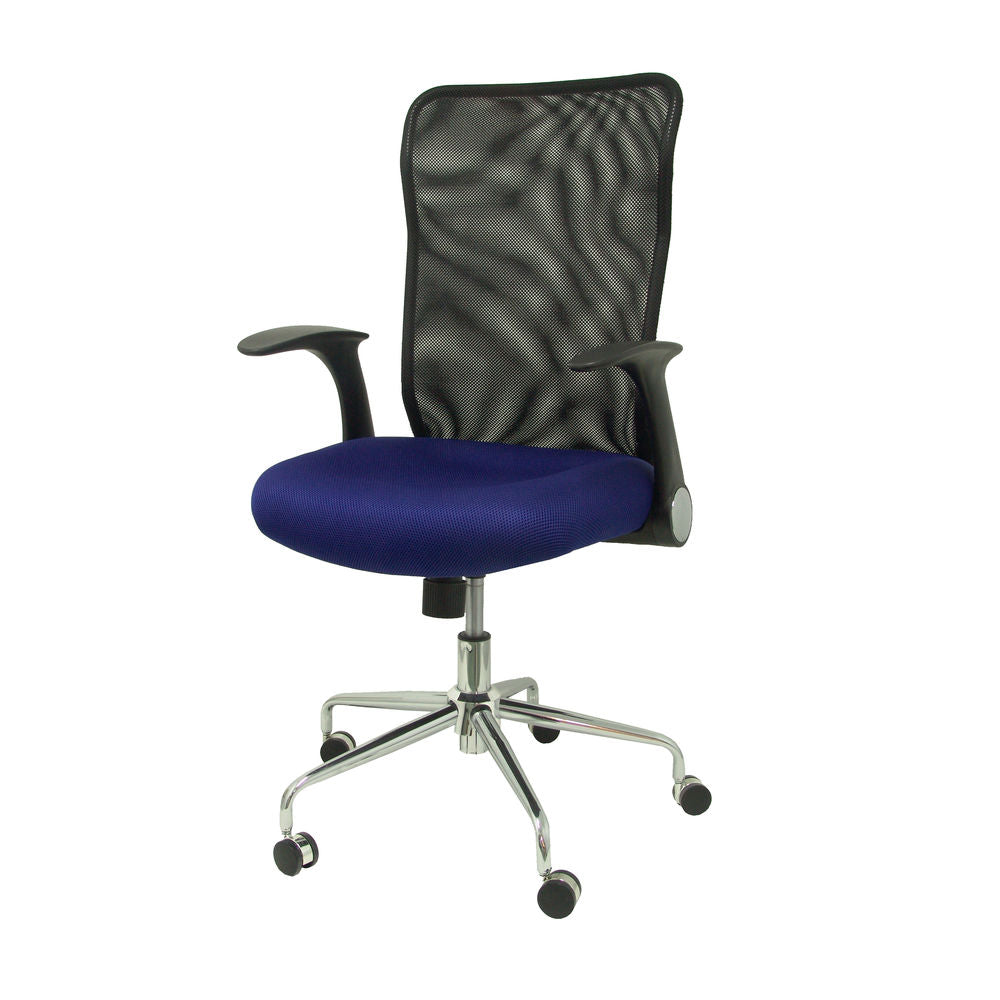 Chaise de Bureau Minaya P&C 4031AZ Bleu