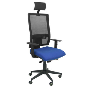 Office Chair with Headrest Horna bali P&C BALI229 Blue