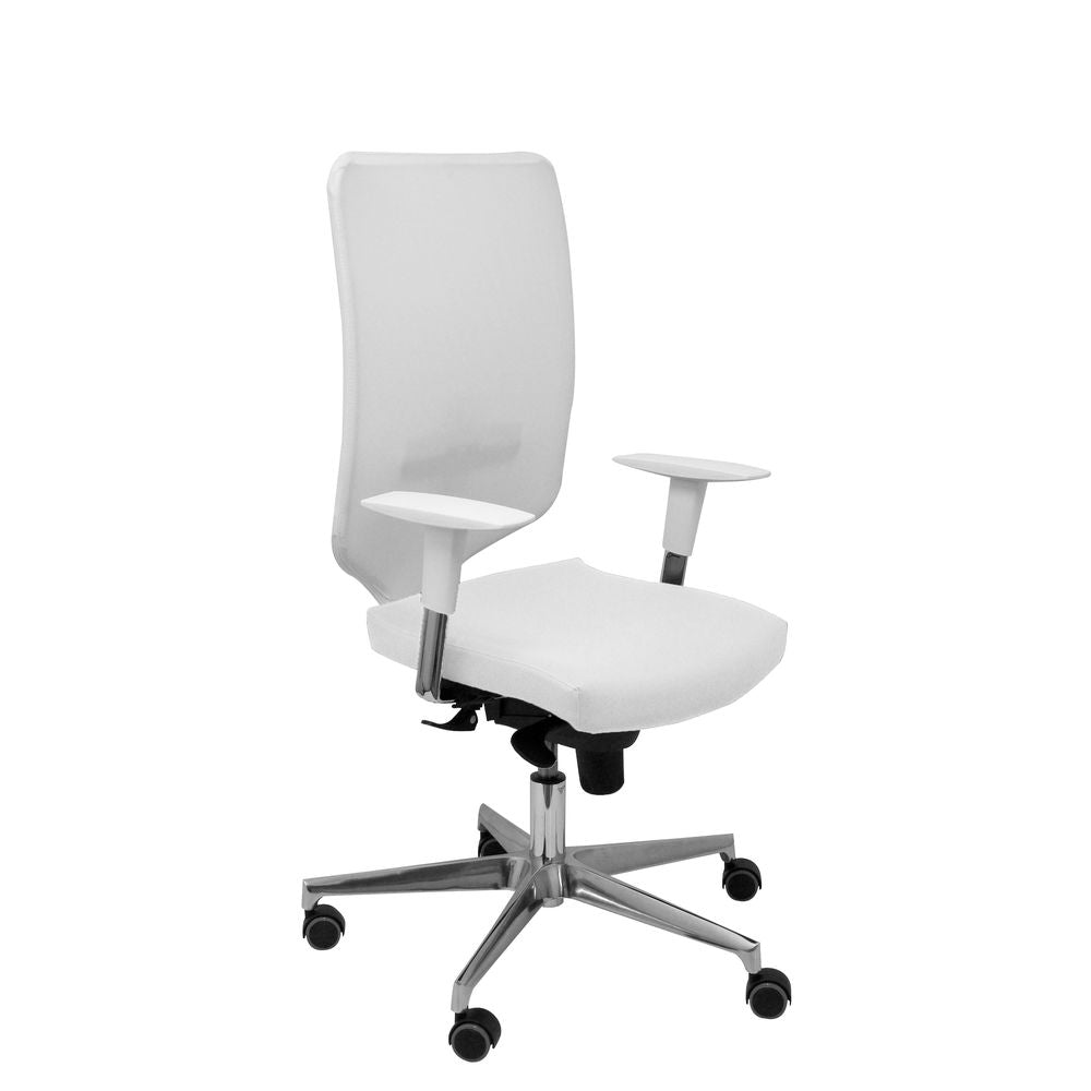 Chaise de Bureau P&C 6SBSPBL Blanc