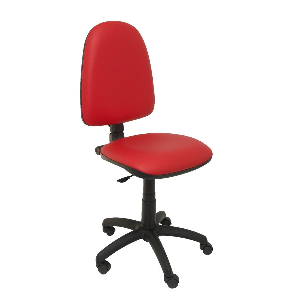 Chaise de Bureau Ayna Similpiel P&C PSPV79N Rouge - Confort et élégance pour vos journées de travail